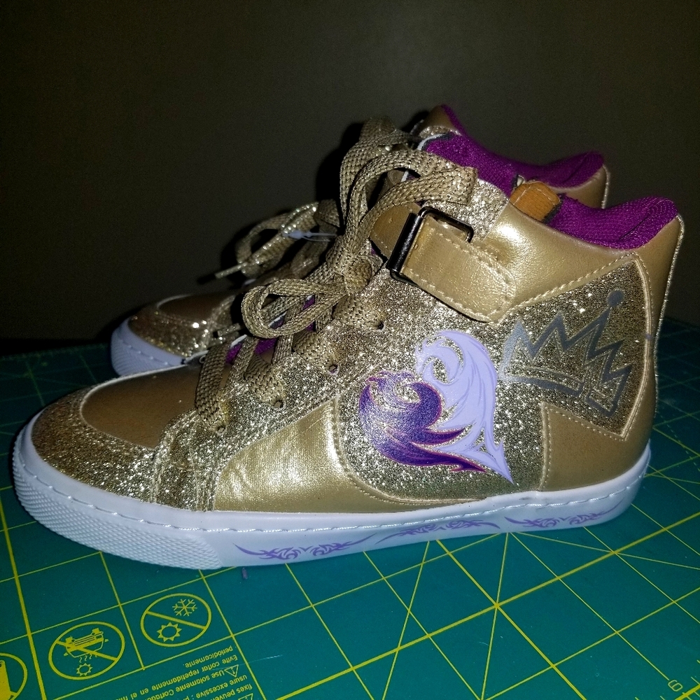 Disney Descendants High Top Sneaker Shoes